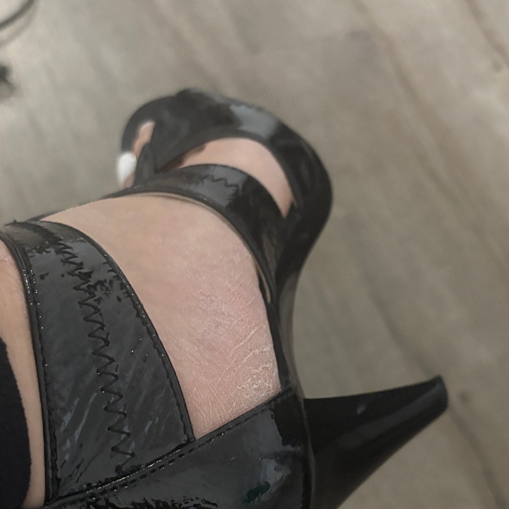 Michael Kors Black Patent Heels - Picture 8 of 9